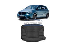 Гумена стелка за багажник Mercedes B class W246 11-18г.,горно дъно, 3D
