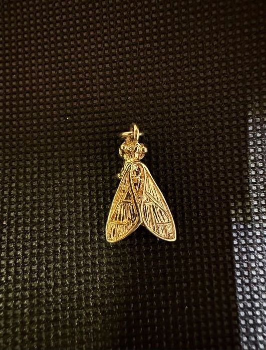 Pandantiv argint cicadă/fluture nocturn