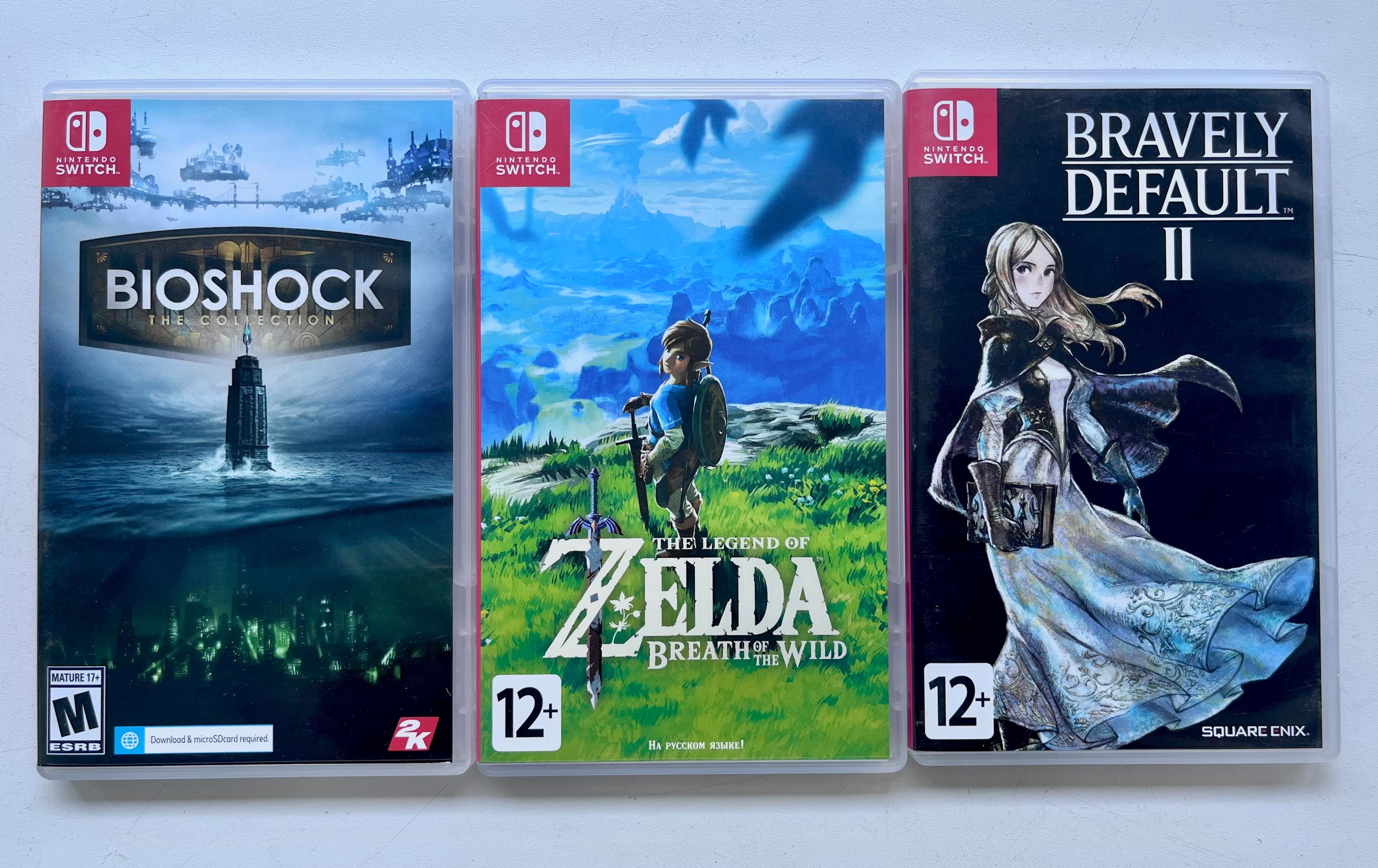 Игры для Nintendo Switch: Zelda, Smash, Bioshock, Metroid и др.