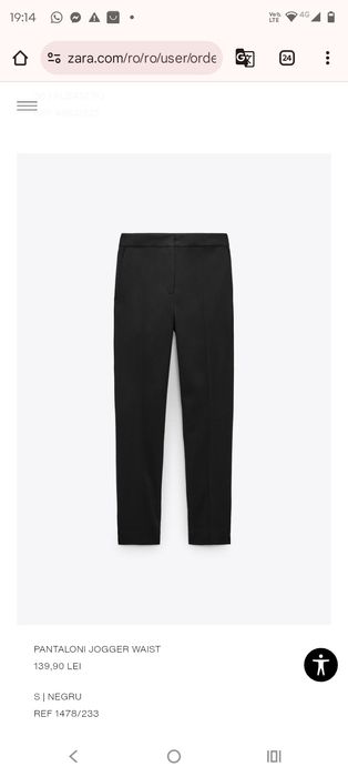 Pantaloni Zara Jogger