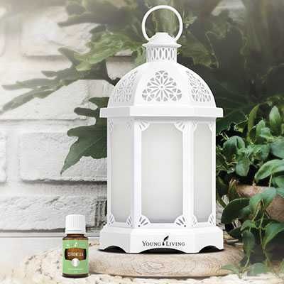 Difuzor Lantern Young Living Alb / Umidificator/ Aromatizator NOU