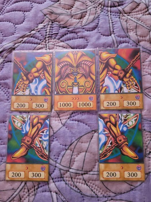 Anime cards exodia