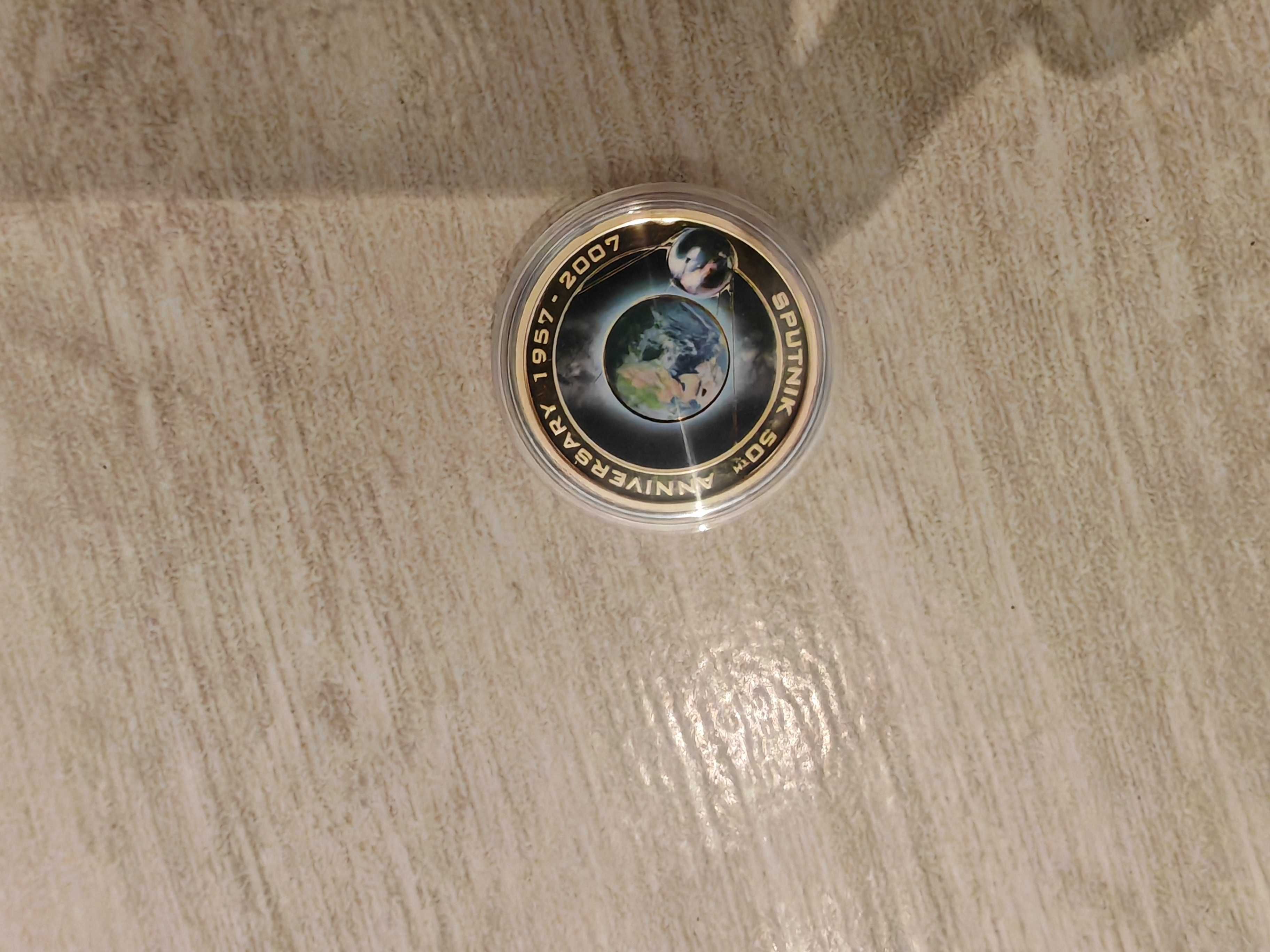 1 Dollar - Elizabeth II Sputnik 50th Anniversary Coin