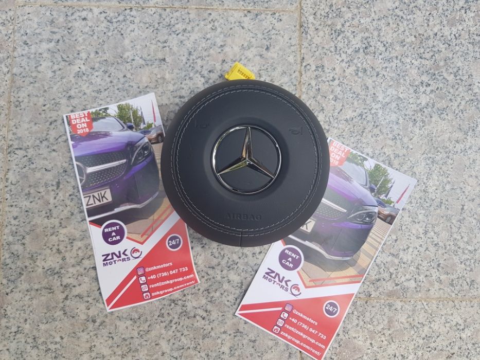 Mercedes Benz W205 coupe berlina kit airbag airbag cortina pasager C E