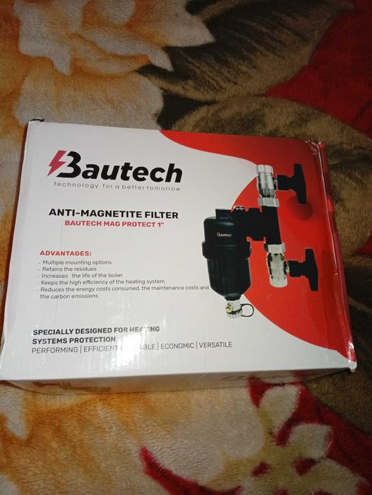 BAUTECH MAG Protect 1`` Filtru anti-magnetita pentru centrale cu gaz