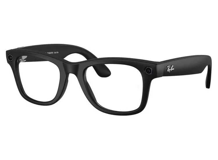 Ochelari Smart Ray-Ban Meta Wayfarer Gen 2, Transitions Clear-Gray, M