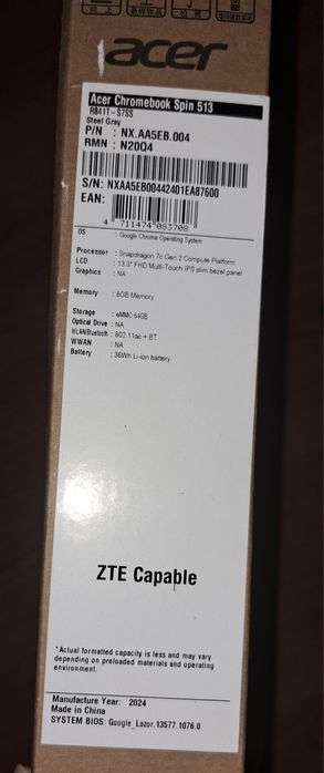 Acer Chromebook Spin 513