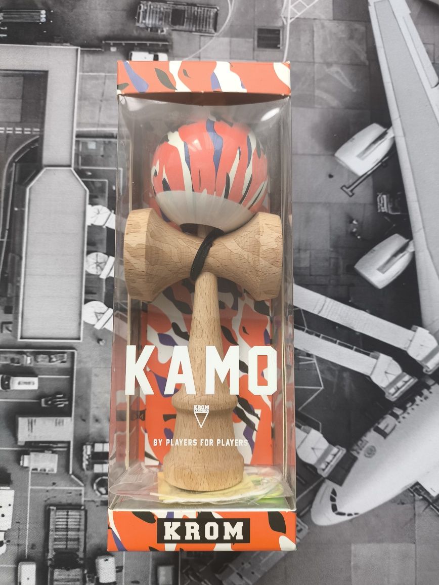 Кендама Kendama Krom Kamo Orange- като нова с всички документи и кутия