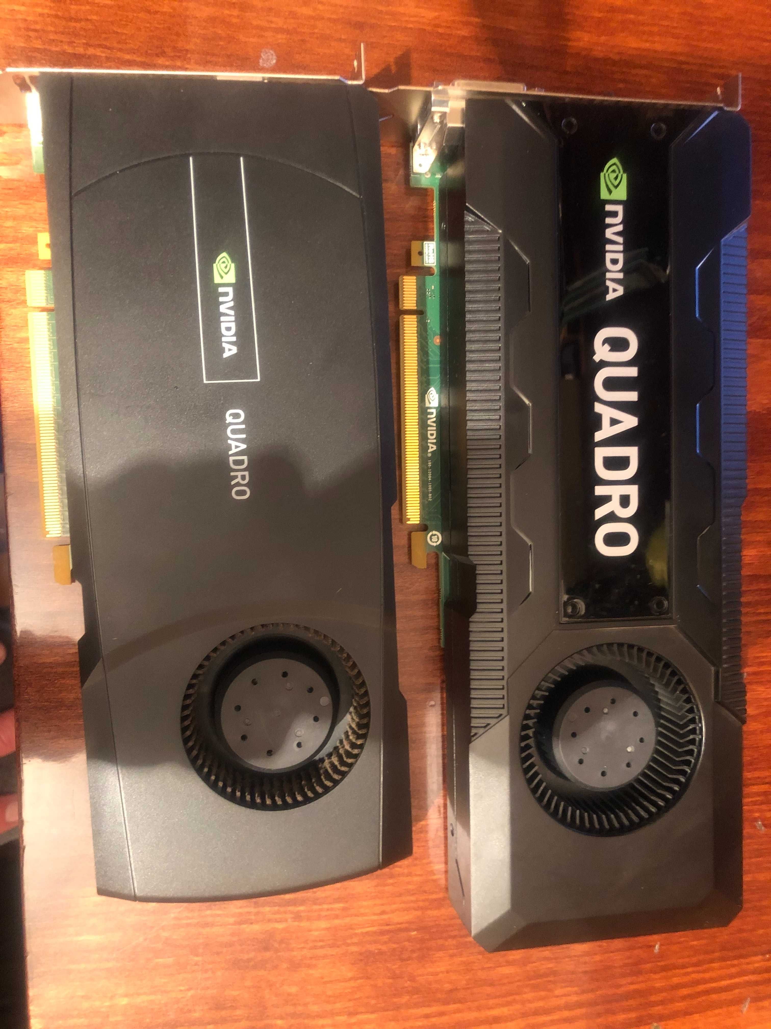 Видеокарты Nvidia Quatro