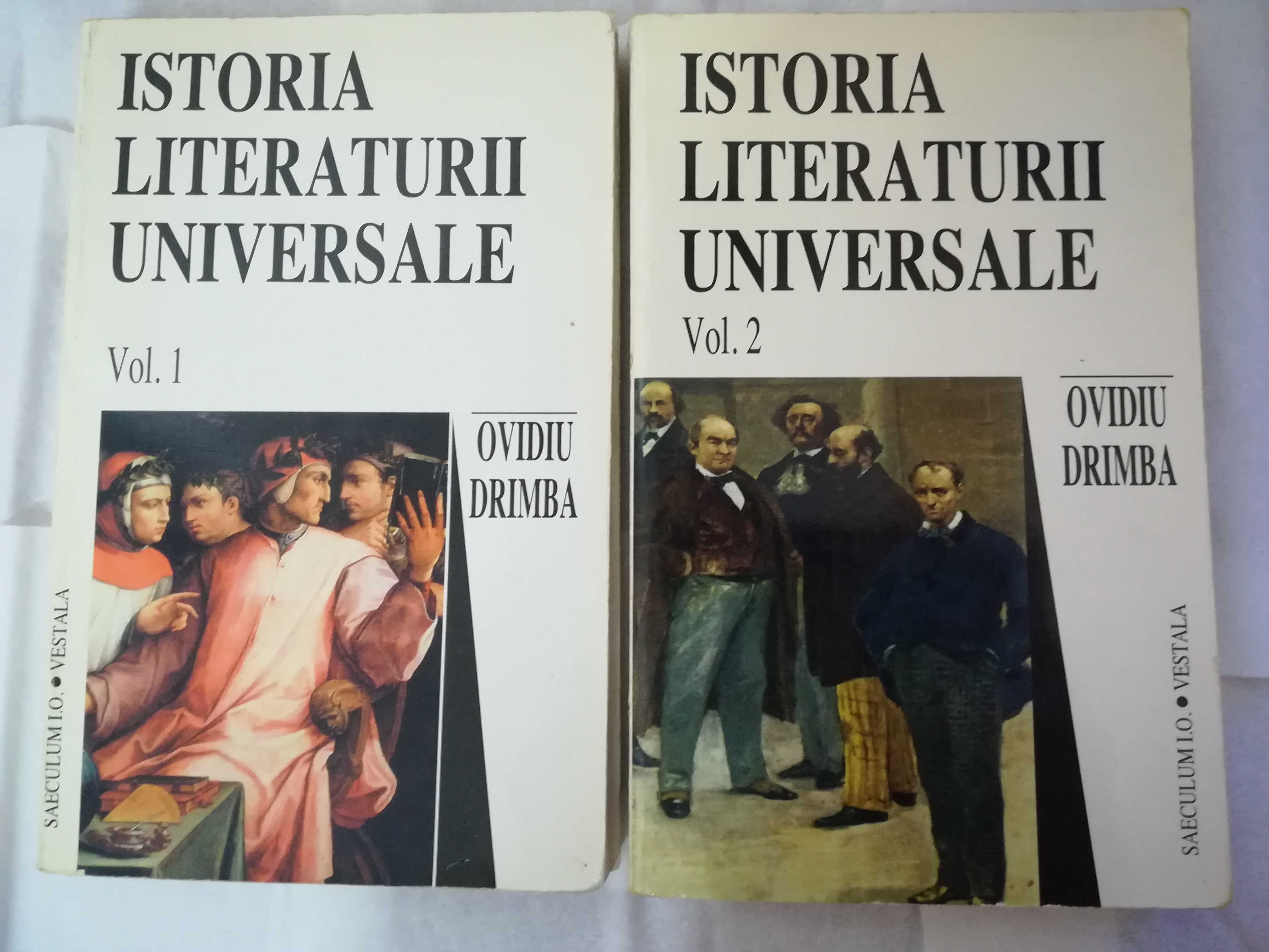 Istoria literaturii universale, volumele I-II - Ovidiu Drimba