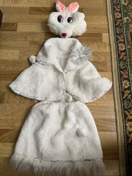 новогодний костюм зайчика