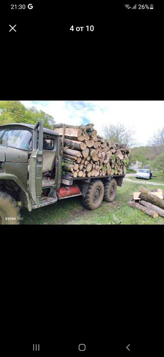 дърва за огрев метровки дъб