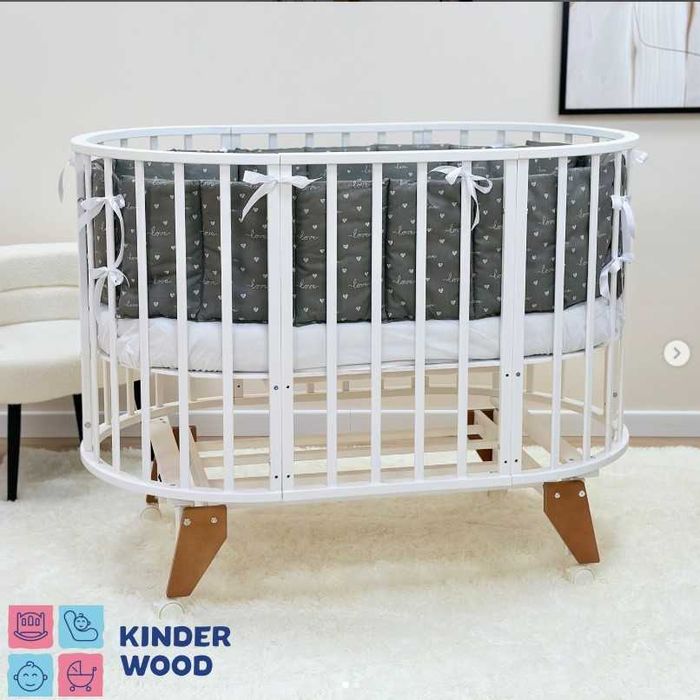 Детская кроватка-трансформер TOMIX «AURORA» 7 в 1. Новые