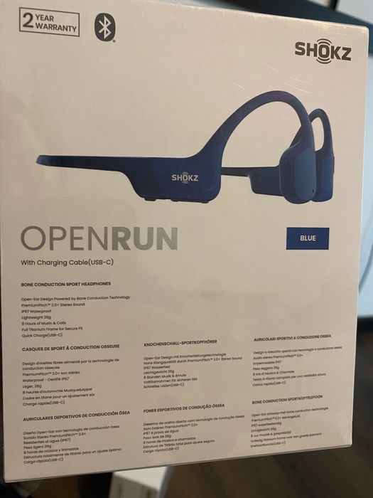 Shokz OpenRun. Noi,sigilate.