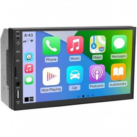 Navigatie MP5, Android, 2DIN, CarPlay, Touch, MirrorLink, Bluetooth