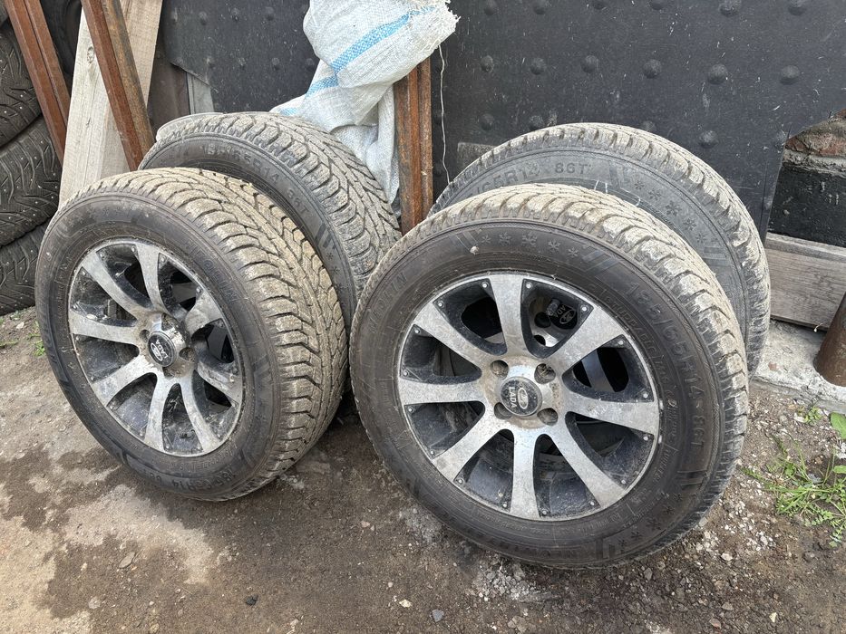 Продам диски с зимней резиной готовый на ваз 4.98
