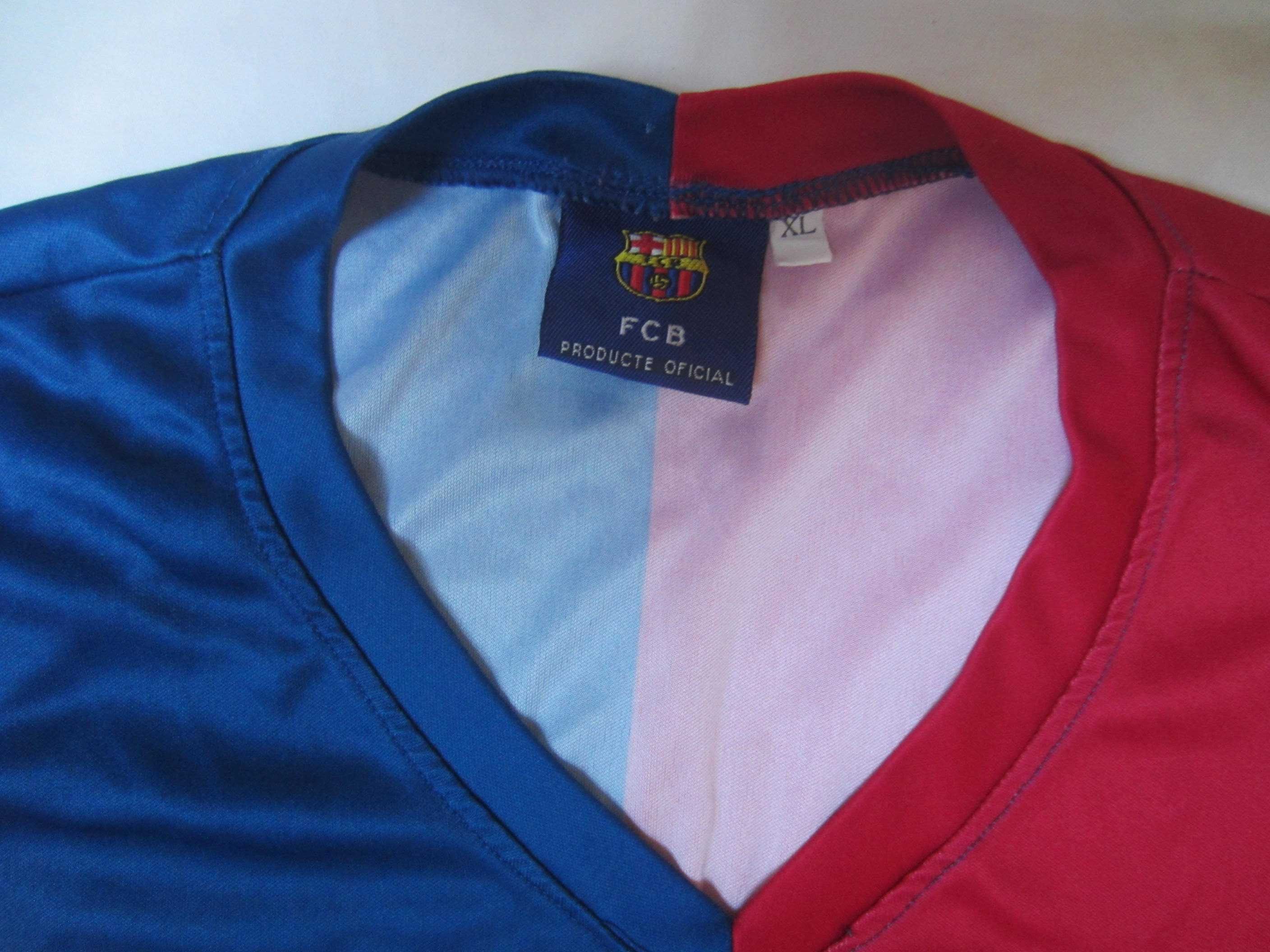 Tricou fotbal Barcelona,masura XL,nepersonalizat, stare f. buna