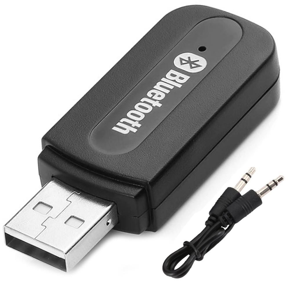 Fm трансмитер aux-01 аудио приемник bluetooth aux usb предавател ...