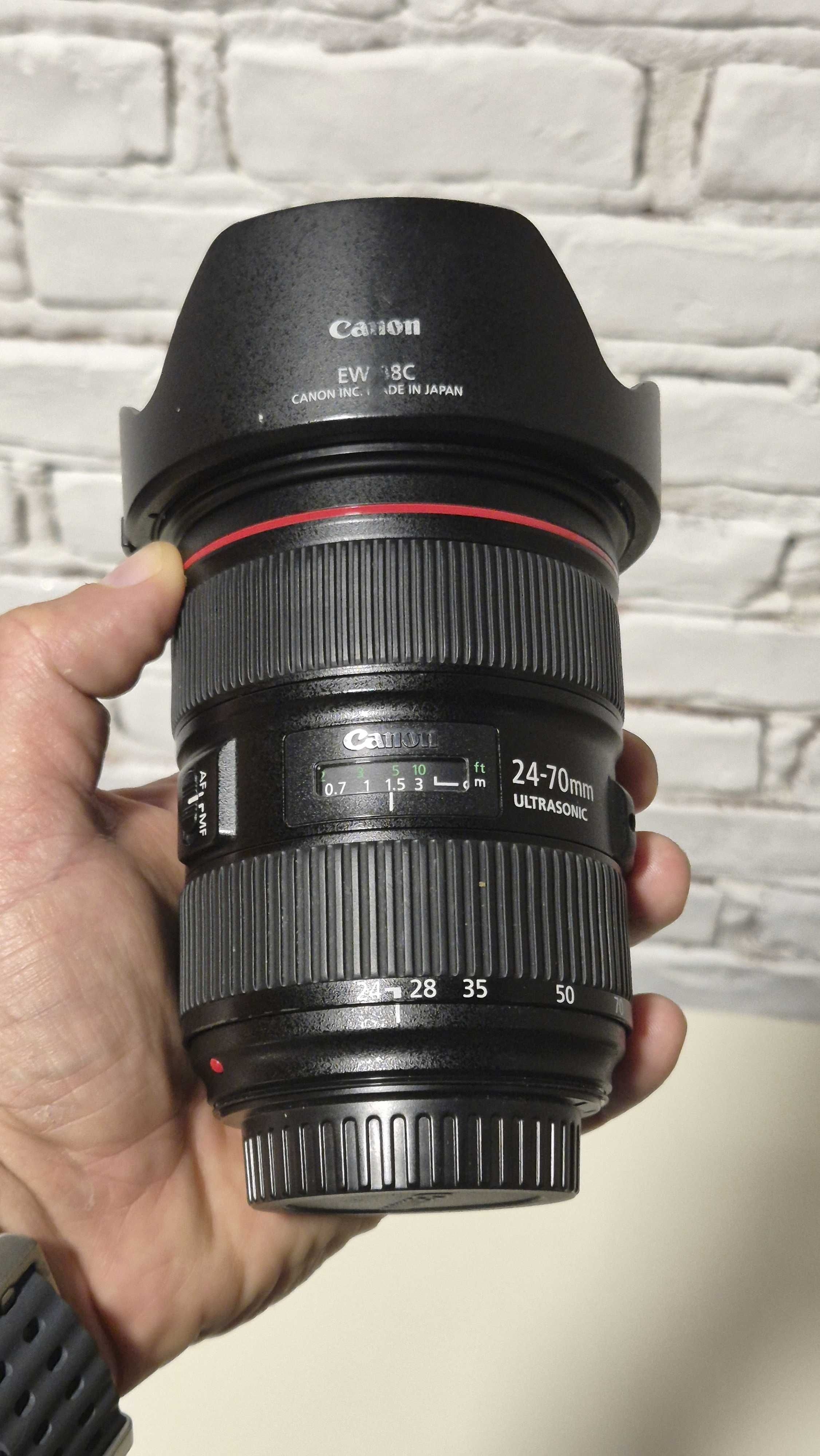 Obiectiv Foto DSLR Canon EF 24-70mm f/2.8L II USM