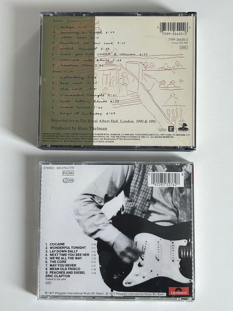 Vand cd-uri audio originale Eric Clapton