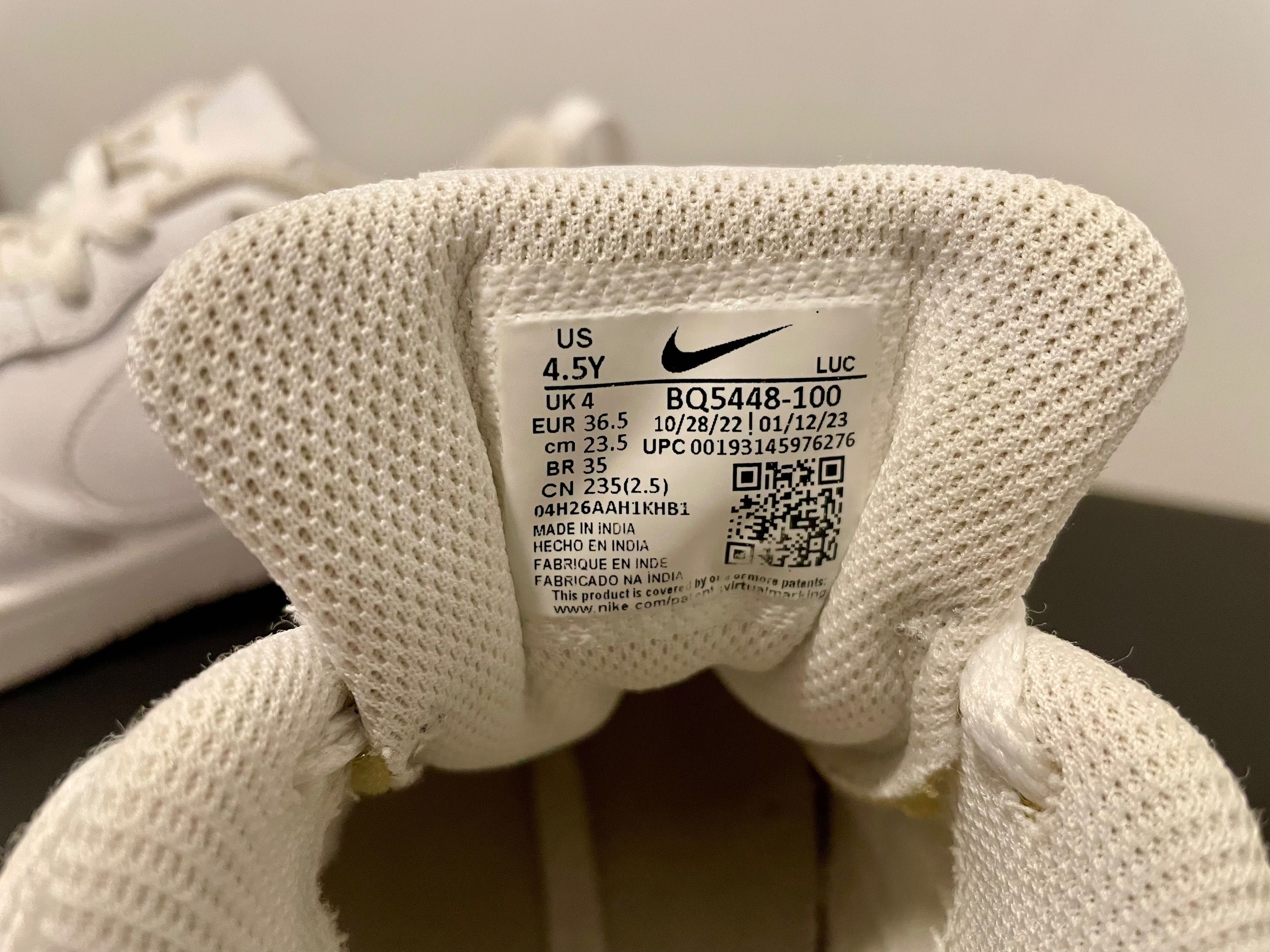 Adidasi piele Nike copii 36,5