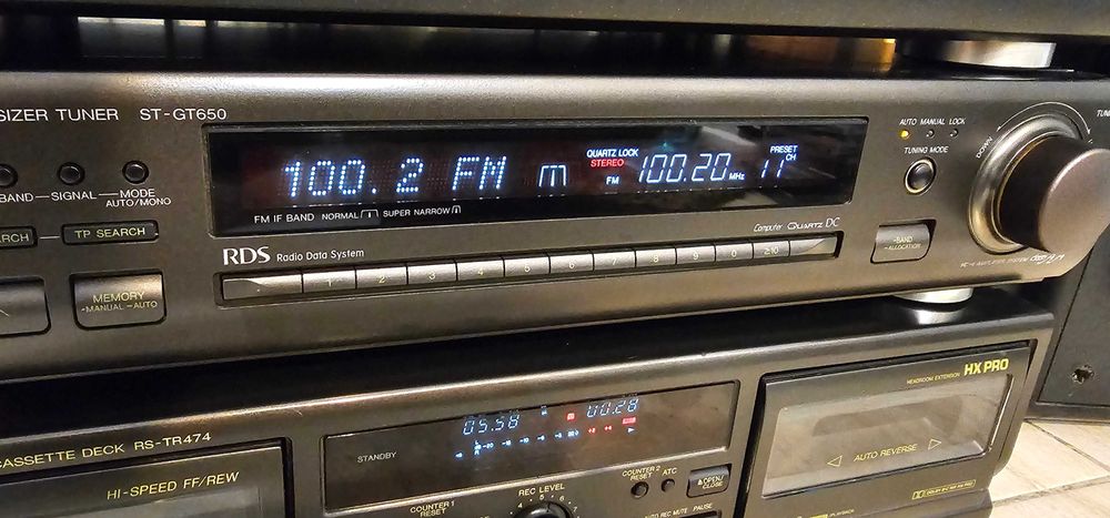 Tuner Technics ST-GT650 sau ST-G90L sau ST-GT630, capete de serie!