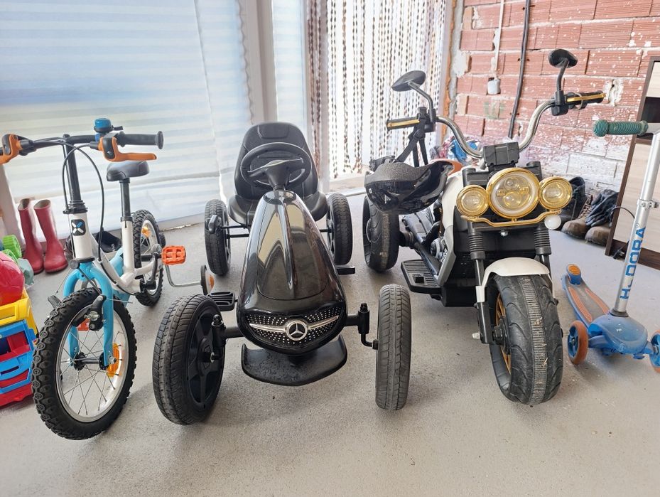 Електрически детски мотор,колело