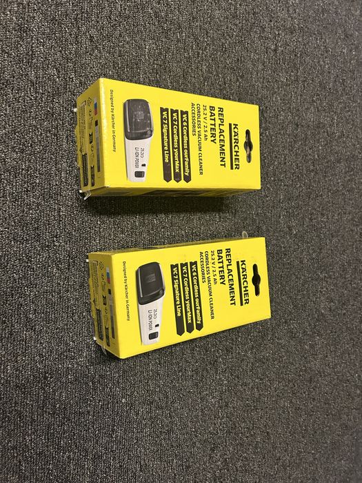 Baterie de schimb KARCHER pentru seria VC6/VC7 noi sigilate