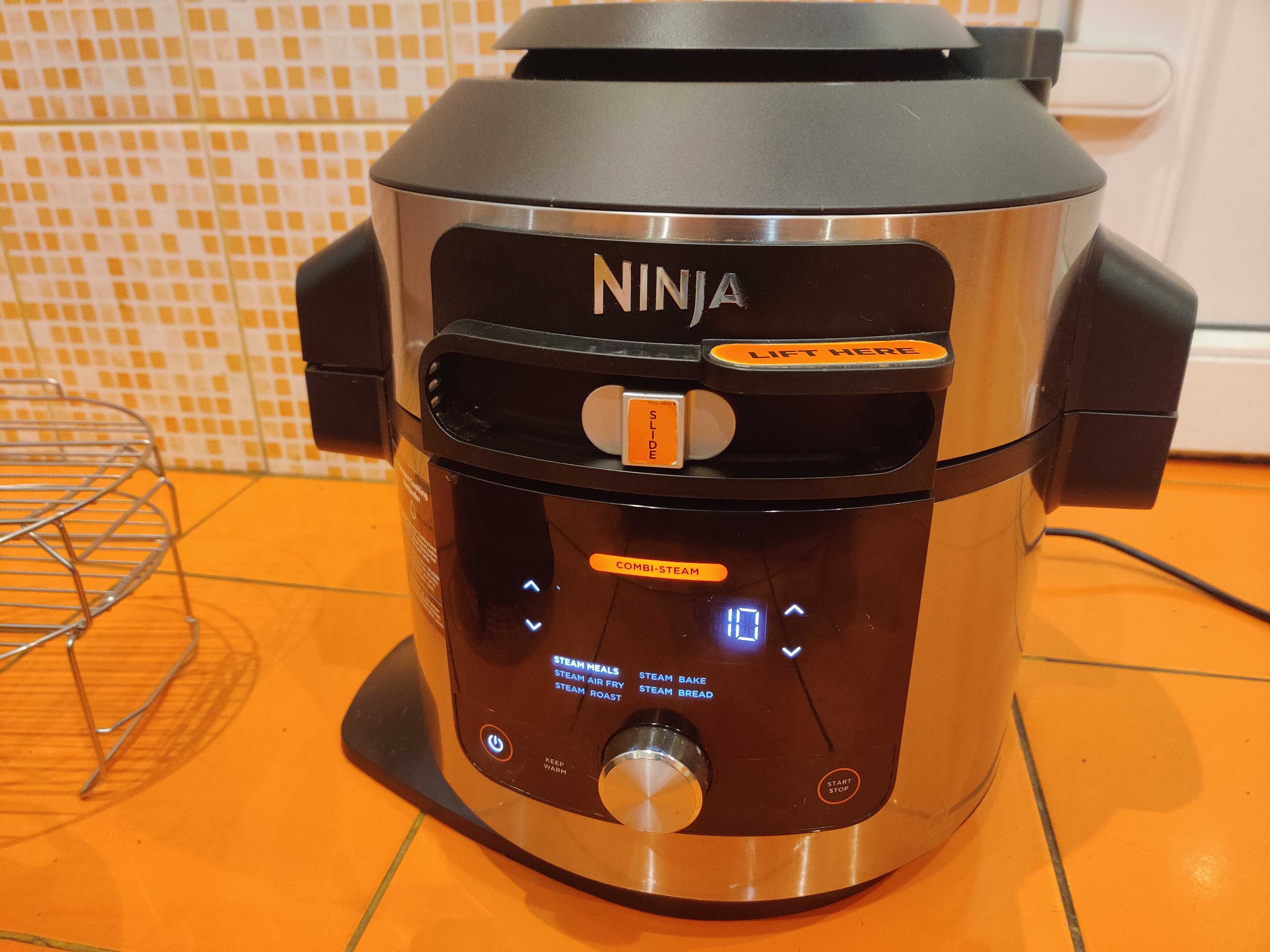 Ninja OL750UK Foodi MAX 15-in-1 SmartLid Multi-Cooker air fry presiune