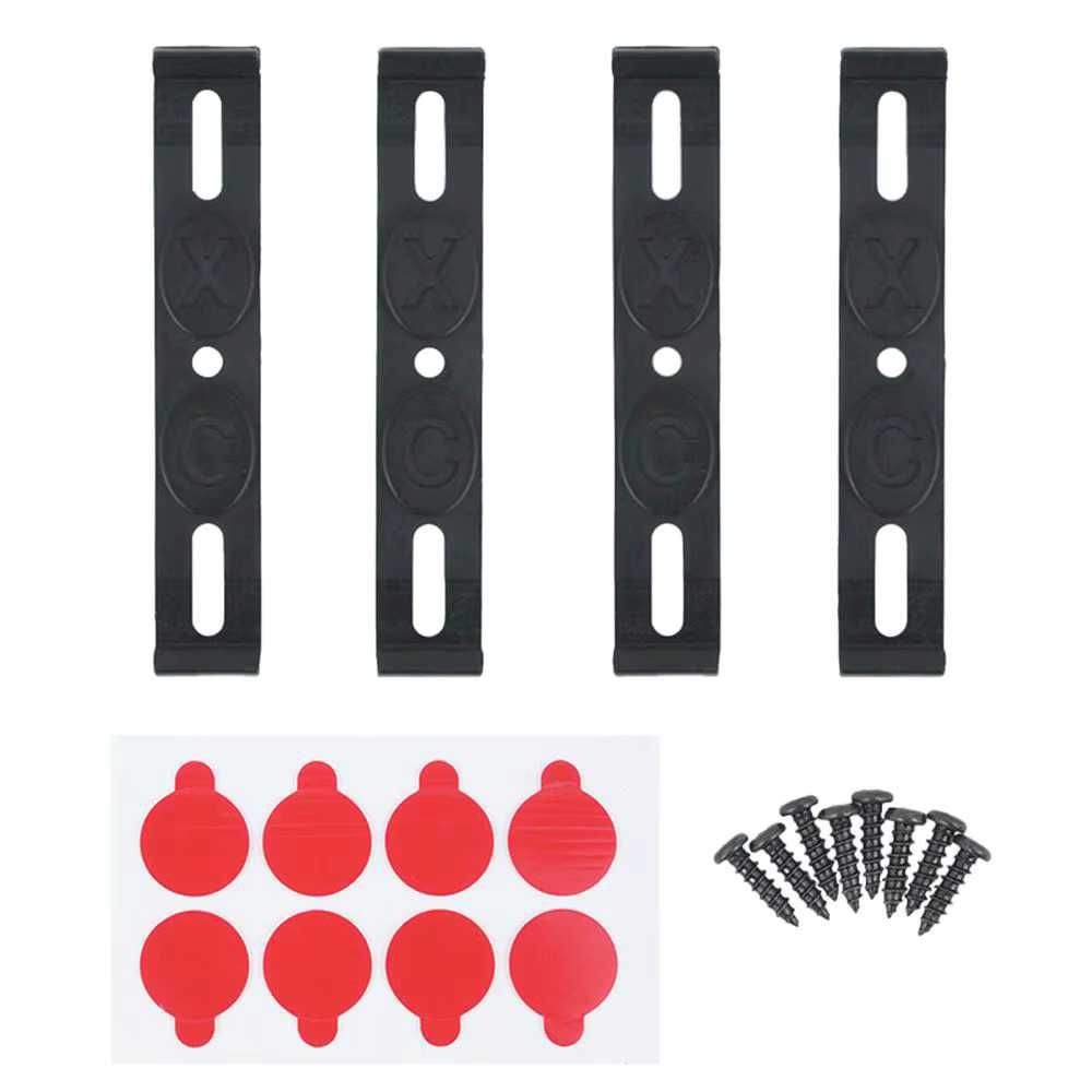 Set complet 4 Suporti SLIM Numere Numar Inmatriculare,suruburi incluse