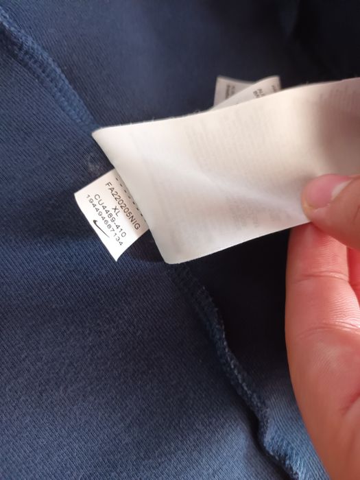 Hanorac tech fleece blue navy