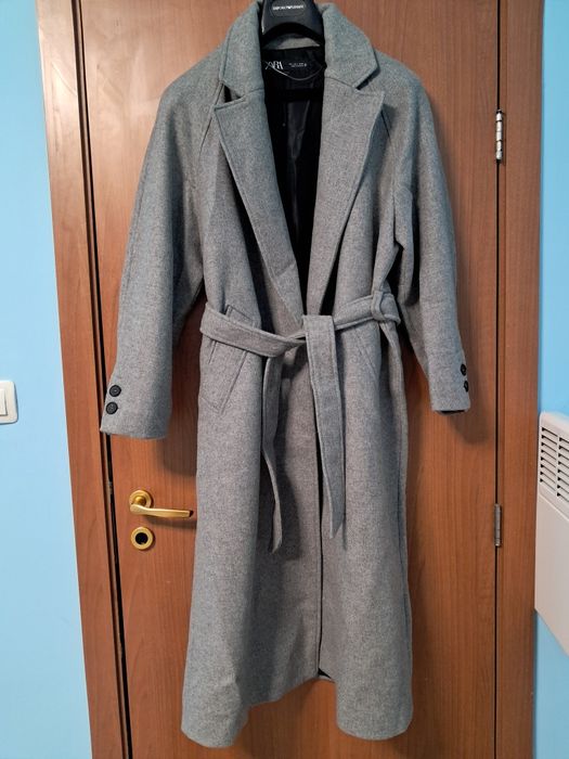 Zara вълнено палто