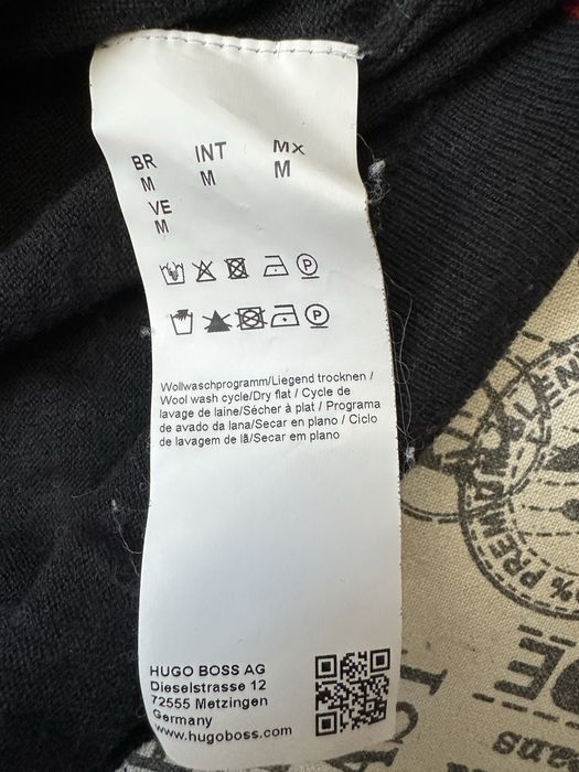 HUGO BOSS cashmere original пуловер.M