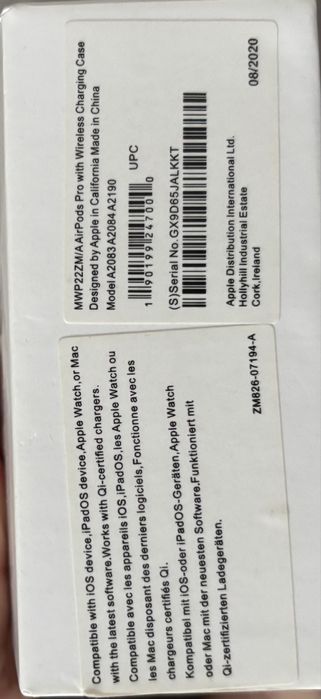 Casti airpods 1 originale