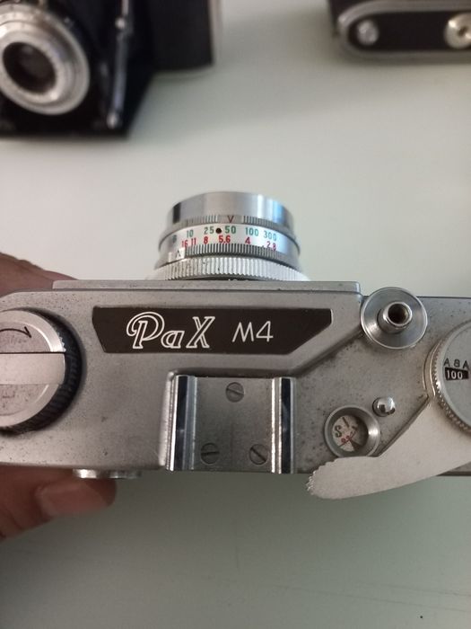 Pax M4, Zenith Agfa isolette  Kershaw 110 vintage aparate foto