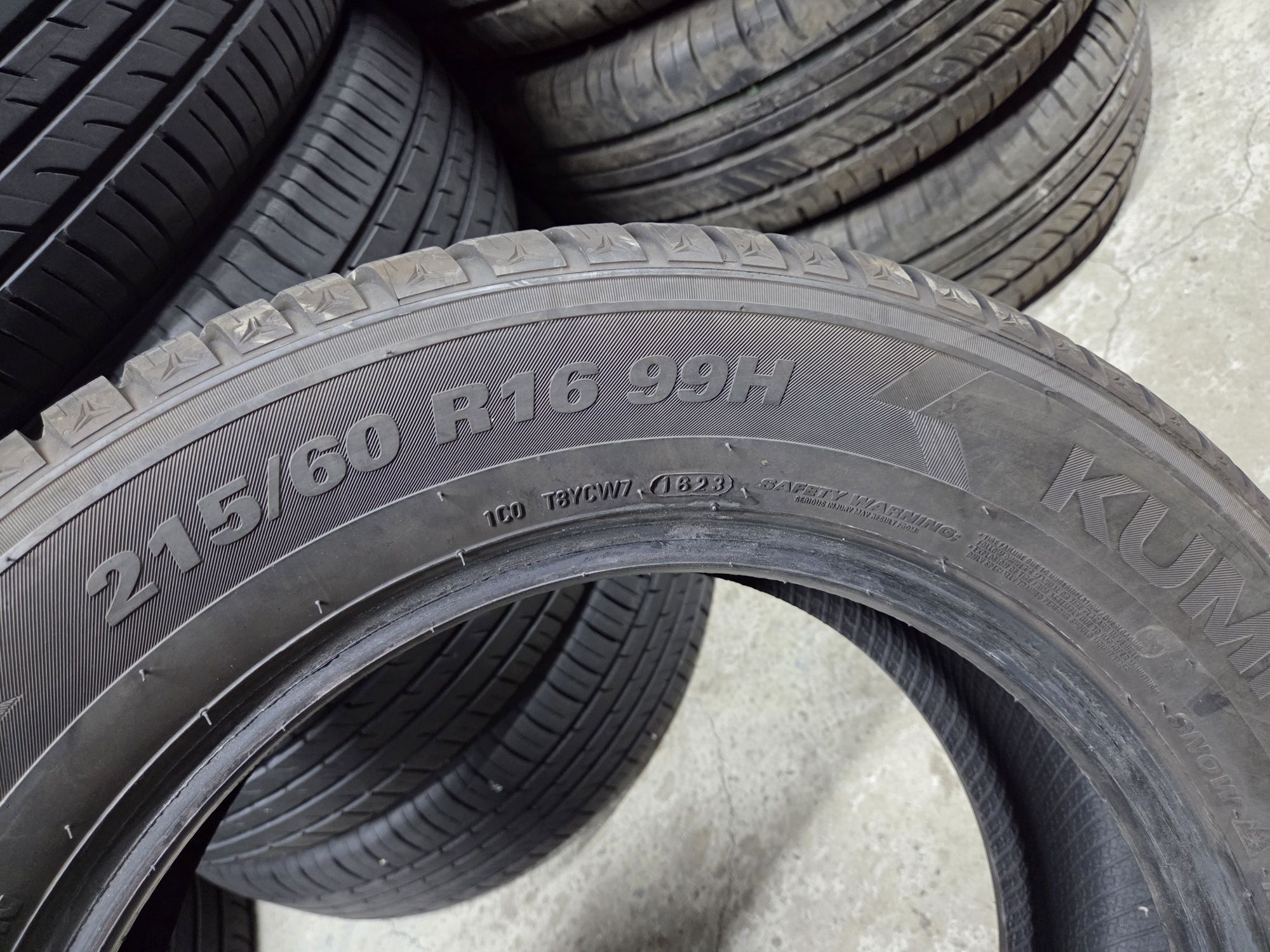 Set 4 anvelope SH iarna Kumho 215/60/16 dot 2023