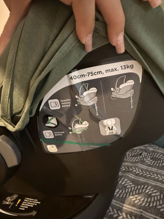 Scoica auto Joie i-Snug 2 + baza isofix joie i-Base