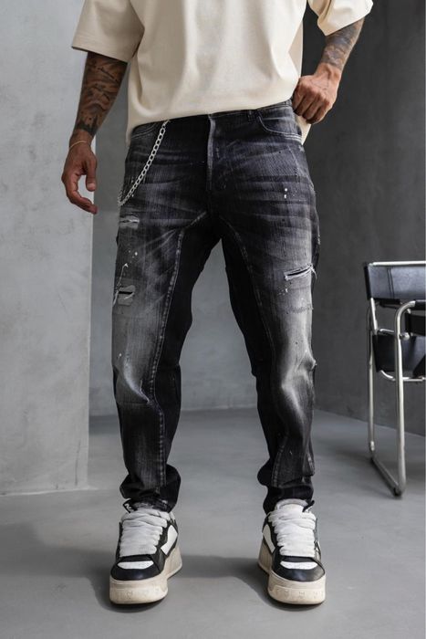 Мъжки Дънки Dsquared2 Jeans / Black Island