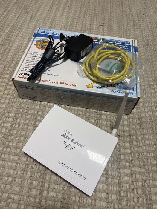 Router wireless AirLive N.Power Hi-Power Wireless-N PoE AP Router