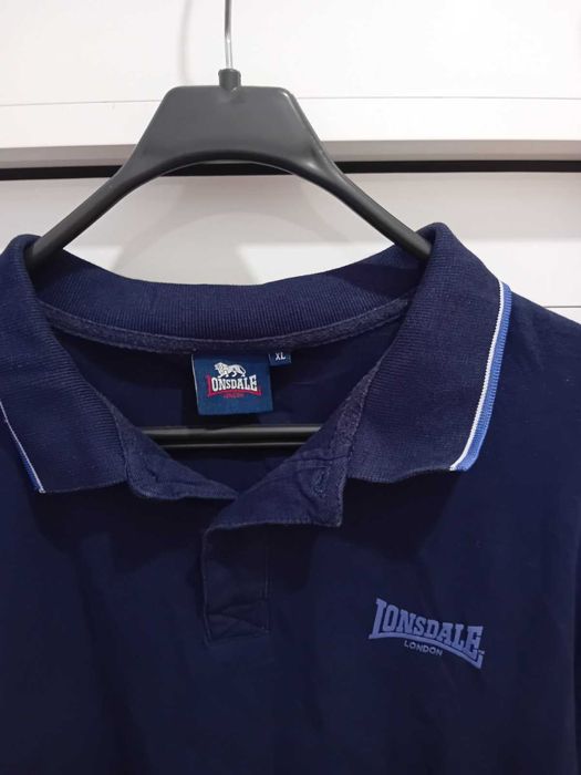 Оригинална фланелка с яка Lonsdale