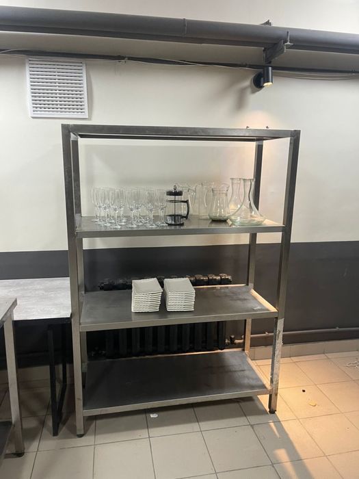 Посуда для общепита и мебель и оборудование