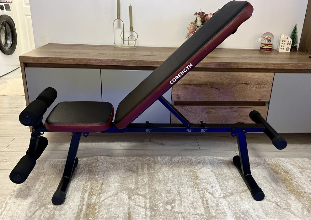 Banca fitness pliabila cu inclinare