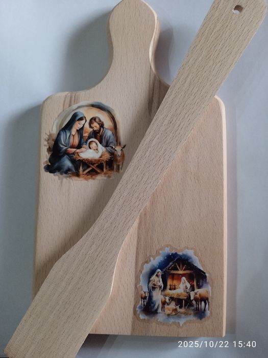 Дървена дъска с декорация по избор