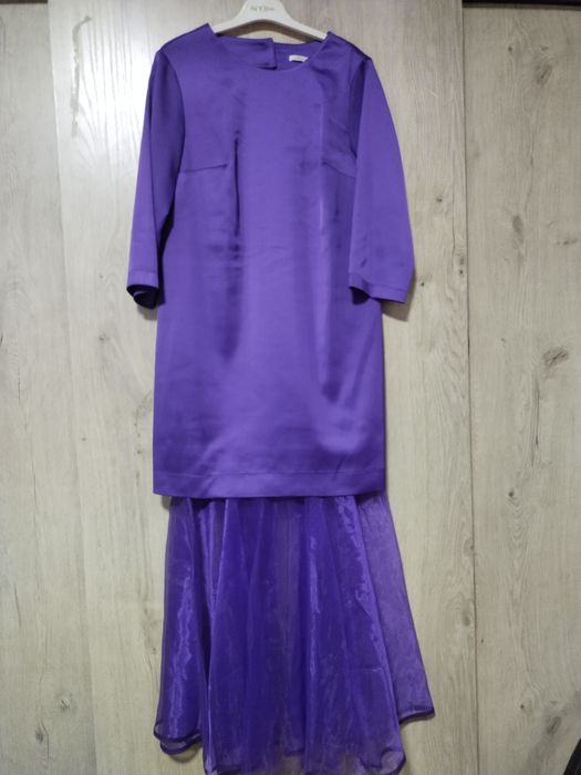 Турецкая Платья фиолетового цвета