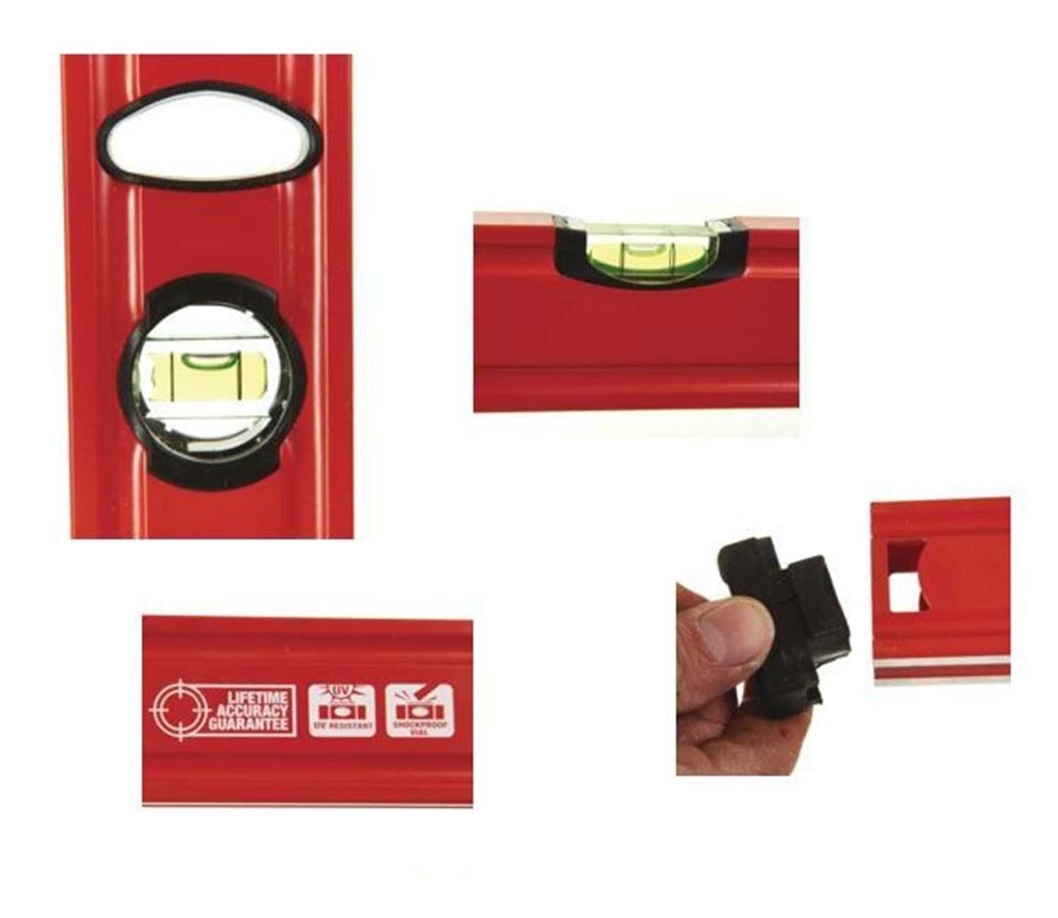 Нивелир алуминиев Milwaukee  REDSTICK SLIM BOX , 80 cm