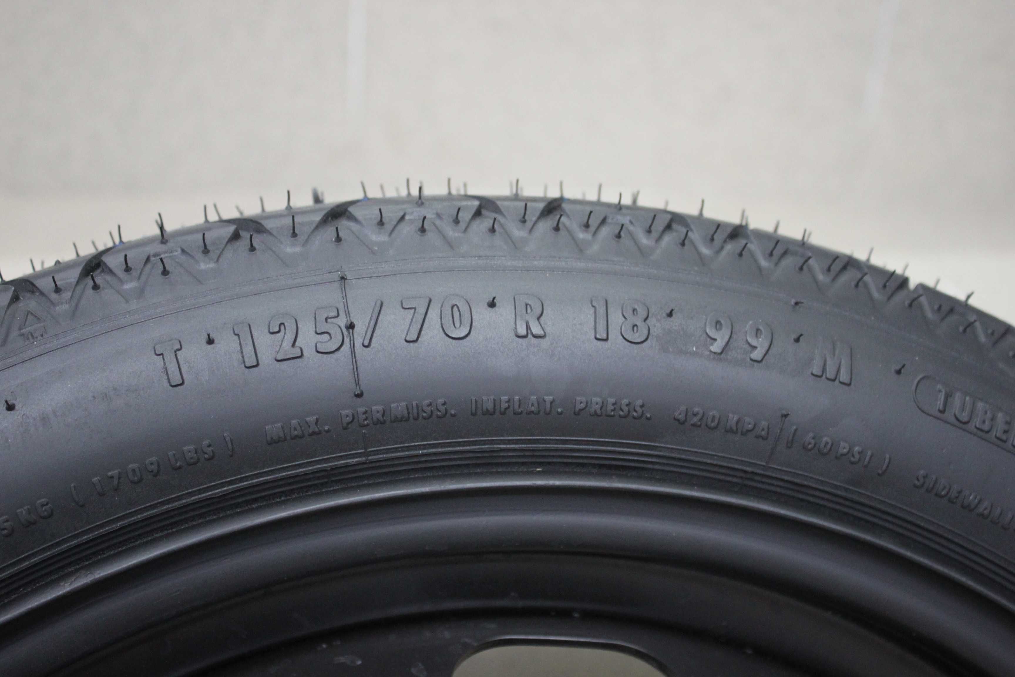 Резервна гума (патерица) 18" VW Touran, Caddy, Golf