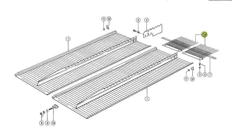 Pieptan sita plan inclinat combina CLAAS 360x295mm 600492