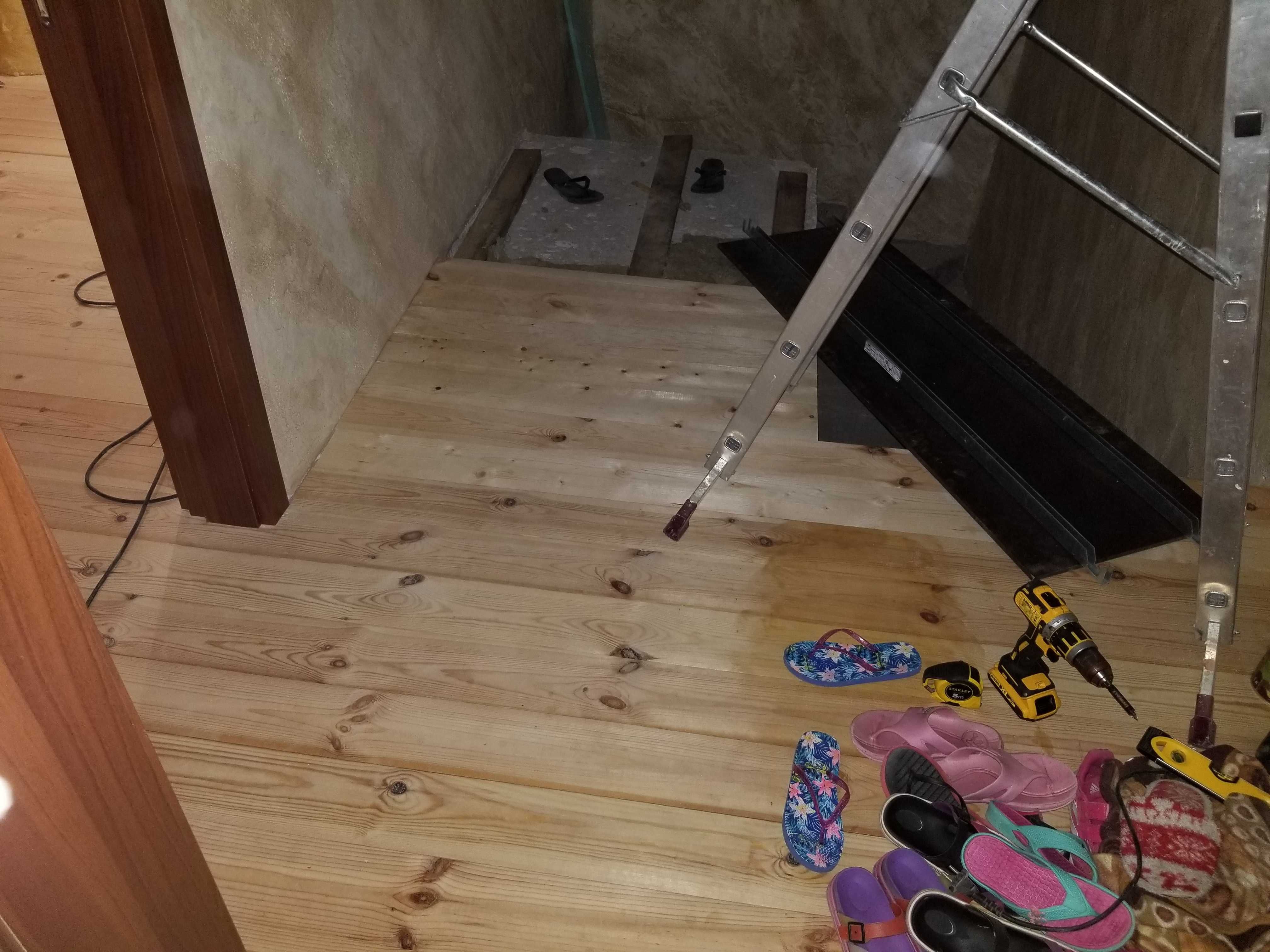 Монтаж на дървени подови настилки - дюшеме