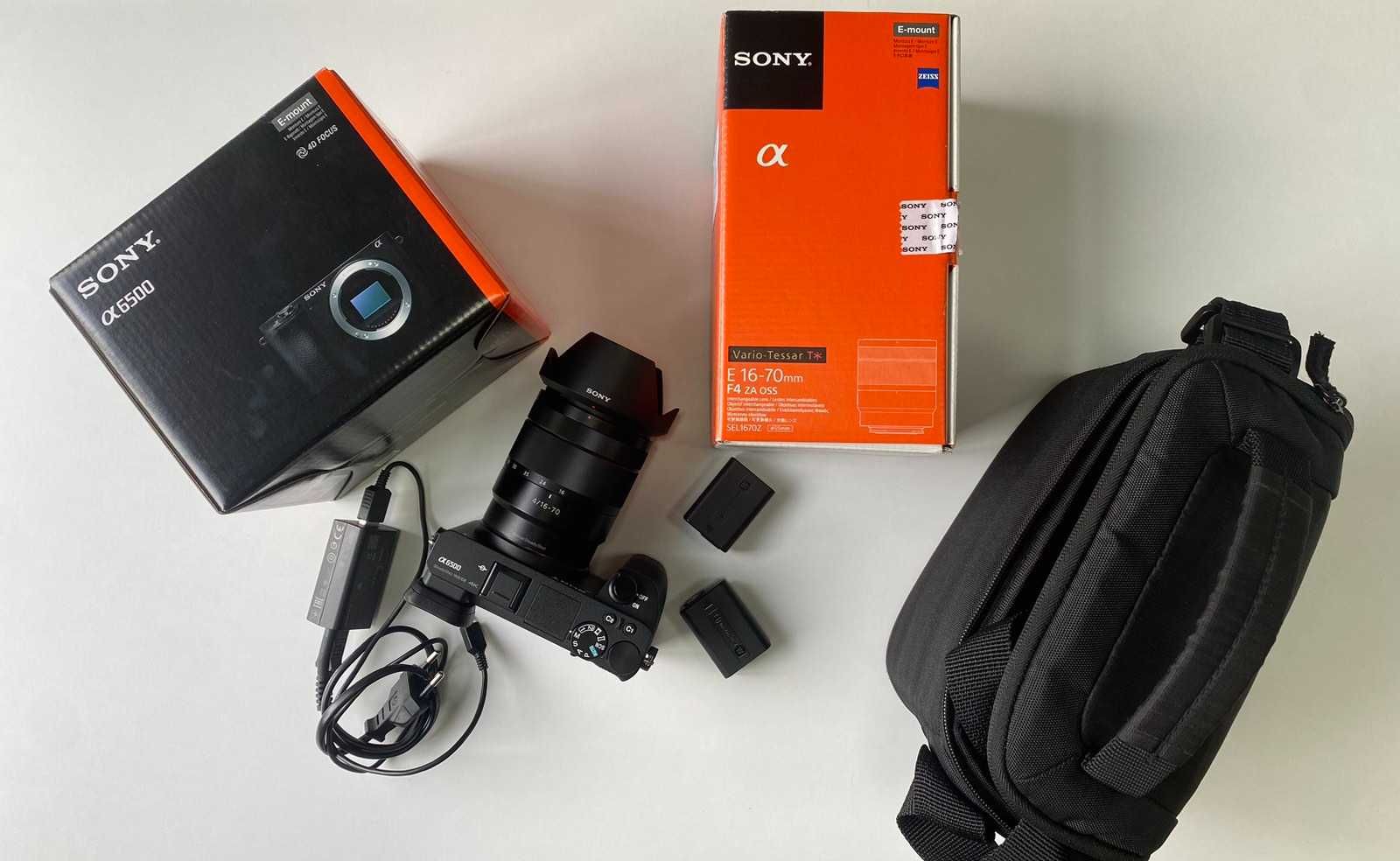 Фотоапарат Sony a6500 и обектив Sony SEL 16-70mm f/4 Vario-Tessar
