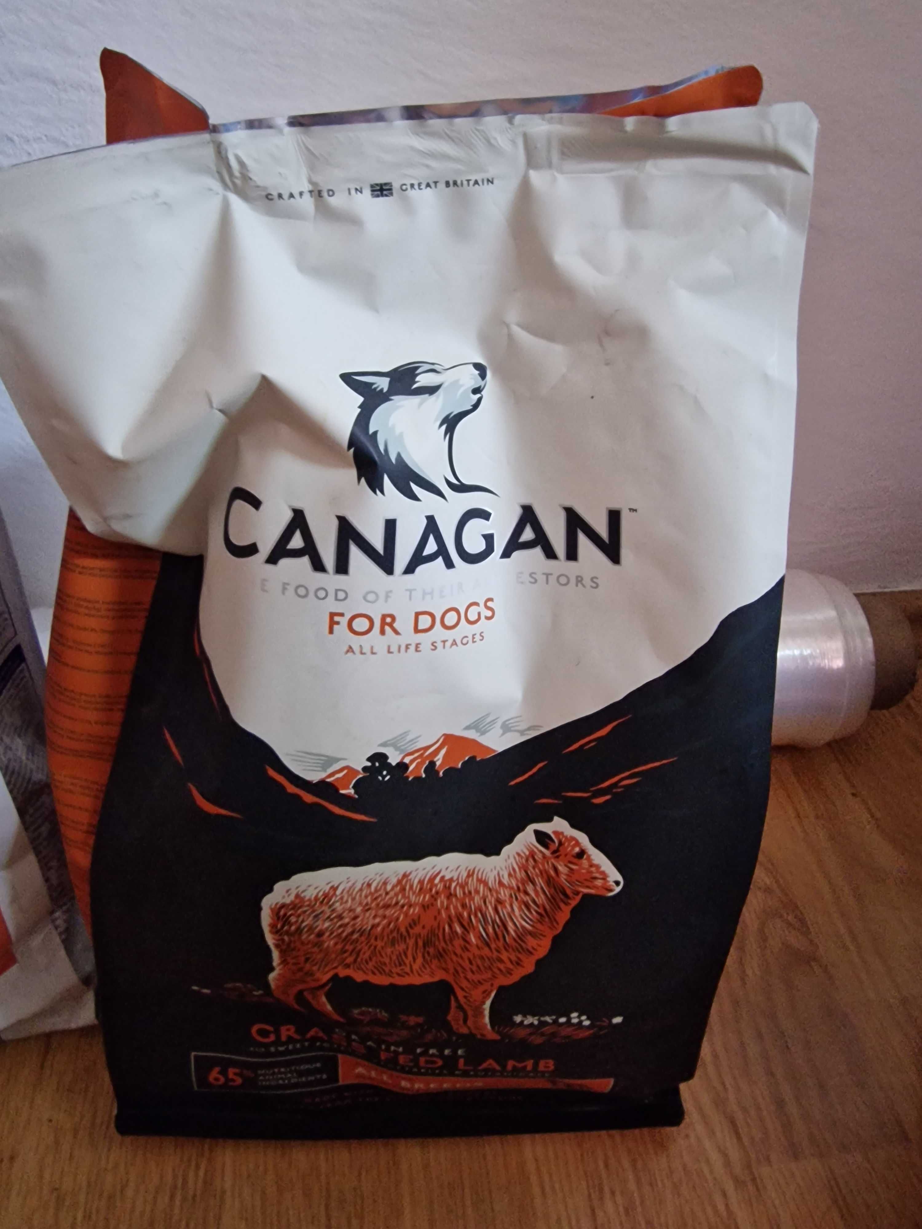 Hrana uscata pentru caini Canagan Grain Free cu miel, sac de 2 kg